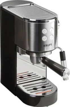 Krups XP 442 - Espresso Siebträger - Edelstahl/schwarz -De’Longhi Verkaufsgeschäft 9aca2e54d1b3a59d309003bf89d6b2a9