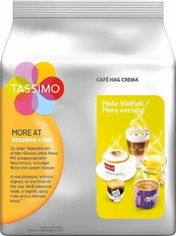 TASSIMO Rund-Um-Die-Uhr-Paket Morning Café XL - Krönung XL - Café Hag Crema -De’Longhi Verkaufsgeschäft 9b35c9d34d86a5d2e06cc26620fbdff7
