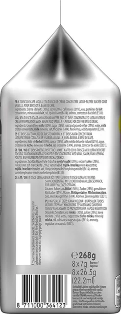 TASSIMO Jacobs Typ Latte Macchiato Vanilla 5er Pack T Discs Kapseln 5x8 Getränke -De’Longhi Verkaufsgeschäft 9bc8b0ddd7271da995baa175dad70186