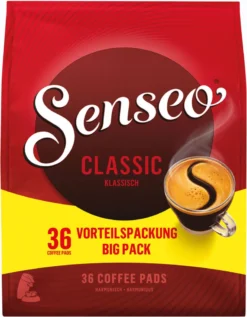 Senseo Classic | Vorteilspackung | 36 Kaffeepads -De’Longhi Verkaufsgeschäft 9d2cabb7e3f0bec28c6b62ca0aac37d8