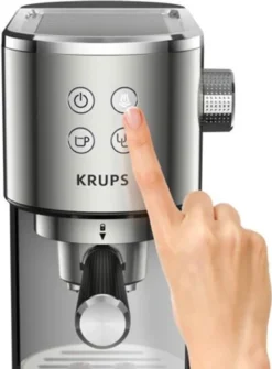 Krups XP 442 - Espresso Siebträger - Edelstahl/schwarz -De’Longhi Verkaufsgeschäft 9eb45eac1e12ab1bcb8da63db48c9fcd