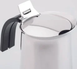 Bialetti Kitty 0,23 L Schwarz, Edelstahl - Italienische Kaffeemaschinen (0,23 L, Schwarz, Edelstahl, 4 Tassen, Edelstahl, Kitty, 1 Stück(e)) -De’Longhi Verkaufsgeschäft 9f14894316014345f2dbd5a1ea154615