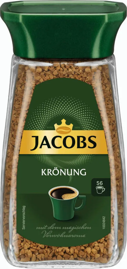 JACOBS Krönung 6 X 100g Löslicher Kaffee Instantkaffee 6 Gläser Löskaffee 4 JACOBS Krönung 6 X 100g Löslicher Kaffee Instantkaffee 6 Gläser Löskaffee – Bild 4