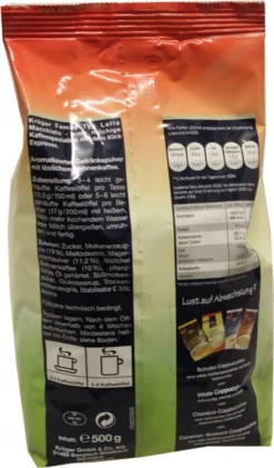 Krüger Family Latte Macchiato | 500-g-Beutel 8 Krüger Family Latte Macchiato | 500-g-Beutel -De’Longhi Verkaufsgeschäft a1d2ac02735a68634920120bcc6342b0