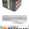 Tassimo Jacobs Latte Macchiato Classico 8er Pack, 264 G Packung Plus Tassimo Drehständer Passend Für 6 Sorten A 8 T-Disc Drehbar
