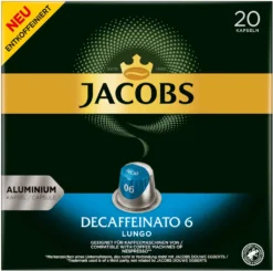 JACOBS Kapseln Nespresso®* Kompatibel 5x20 Lungo 8 Intenso+ 5x20 Decaffeinato 6 -De’Longhi Verkaufsgeschäft a3d6959983adff3b4558d65c21f3f3dc