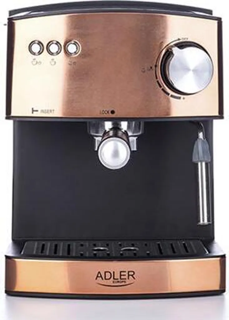 Adler Espressomaschine | Kaffeemaschine | Milchaufschäumer | Cappuccinomaschine | Siebträger Espressomaschine | Elektrische Espressomaschine | Bronze Design | 1,6L Wassertank | 850 Watt |15 Bar | 3 Adler Espressomaschine | Kaffeemaschine | Milchaufschäumer | Cappuccinomaschine | Siebträger Espressomaschine | Elektrische Espressomaschine | Bronze Design | 1,6L Wassertank | 850 Watt |15 Bar | – Bild 3
