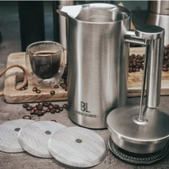 Bjørn Liebdhal French Press Edelstahl Kaffeemaschine Auch Für Camping : 0.6 Liter -De’Longhi Verkaufsgeschäft a4db5d77398fa0bae6cc430bc6c7ad6a