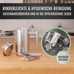 Bjørn Liebdhal French Press Edelstahl Kaffeemaschine Auch Für Camping : 0.6 Liter -De’Longhi Verkaufsgeschäft a67145fe7c7d8c653241700bf3e03be7
