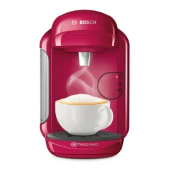 Bosch Tassimo Vivy2 Kapselmaschine TAS1401, Kompaktes Design, Vollautomatisch, Geeignet Für Alle Tassen - Pink -De’Longhi Verkaufsgeschäft a8c72f0271241490fa4dede6243dd2ec