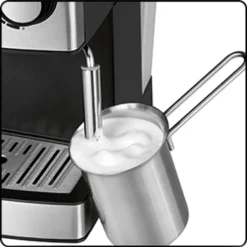 Clatronic ES 3643 Espresso- Und Cappuccino-Automat, 15 Bar Pumpdruck, Tassenvorwärmfunktion, Mit Aufschäum- Und Heißwasserfunktion 18 Clatronic ES 3643 Espresso- Und Cappuccino-Automat, 15 Bar Pumpdruck, Tassenvorwärmfunktion, Mit Aufschäum- Und Heißwasserfunktion -De’Longhi Verkaufsgeschäft a8d0e500dddedc657b986c220f2bfbba