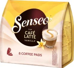 Senseo Café Latte Vanilla 10er Pack Kaffee Pads 10x 8 Pads, 80 Getränke -De’Longhi Verkaufsgeschäft a97f1a2b0dceb441a06ac8ca36287a61