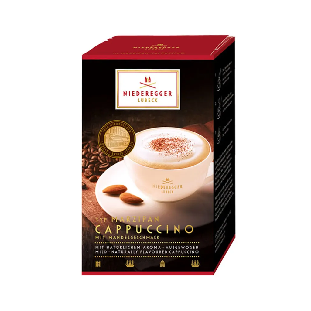 Niederegger Marzipan Geschmack Cappuccino 10 Portionsbeutel 220g 3 Niederegger Marzipan Geschmack Cappuccino 10 Portionsbeutel 220g – Bild 3