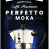 Bialetti Perfetto Moka Stark 250 G, 250 G, Dunkle Röstung, Kaffee, 30% Arabica, 70% Robust, Tasche