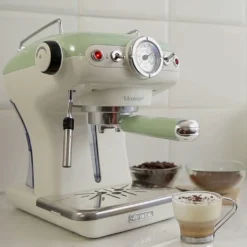 Ariete Vintage Siebträger-Espressomaschine Grün -De’Longhi Verkaufsgeschäft aa4cfb0c36ef35fe15356207e52db2a7