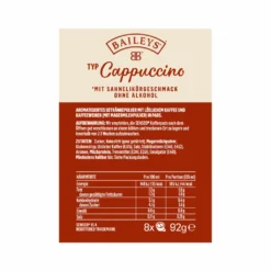 Senseo CAPPUCCINO BAILEYS Kaffeepad Ungeröstet 8 Stück(e) -De’Longhi Verkaufsgeschäft ab469dffc35de595af244148e86b49f1