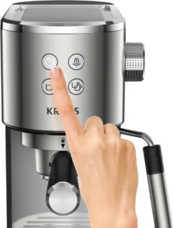 Krups XP 442 - Espresso Siebträger - Edelstahl/schwarz -De’Longhi Verkaufsgeschäft abf7443938e155f4ae2e5d7cfb56232d