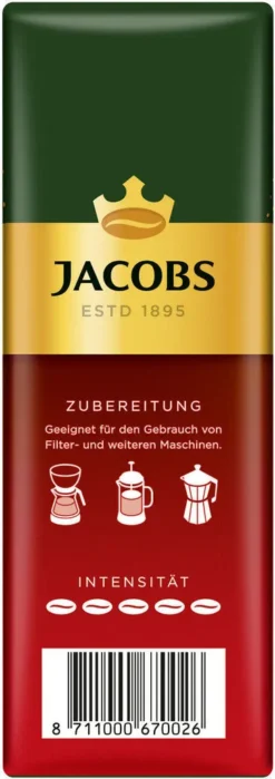 JACOBS Filterkaffee Meisterröstung 6 X 500 G Röstkaffee Gemahlen Pulverkaffee + 1 Becher + 1 Dose -De’Longhi Verkaufsgeschäft ac5d14d220d2a2155a4589dfbeca8ed2 1