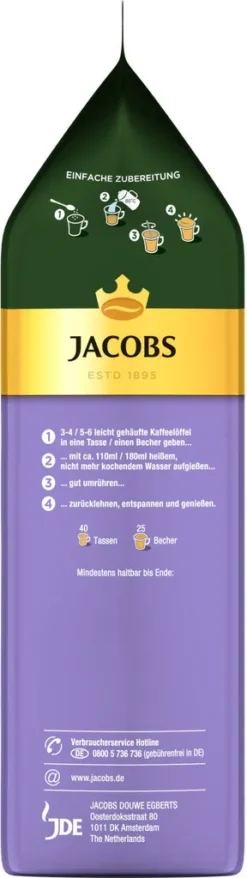 JACOBS Typ Cappuccino Choco Vanille Mit Milka 12 X 500 G Beutel -De’Longhi Verkaufsgeschäft ac7c512c864f7513371d238ba1e1a274