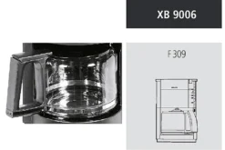 KRUPS Ersatzkanne Ohne Deckel Für F309 -De’Longhi Verkaufsgeschäft ac9d07af63f8127df237c9864abae820