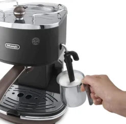 De'Longhi DeLonghi Icona ECOV 311.BK Schwarz Siebträger Espressomaschine -De’Longhi Verkaufsgeschäft adee33756bca5f1508b22a54b7e9c0e1