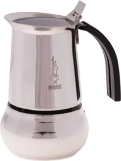 Bialetti Kitty 0,23 L Schwarz, Edelstahl - Italienische Kaffeemaschinen (0,23 L, Schwarz, Edelstahl, 4 Tassen, Edelstahl, Kitty, 1 Stück(e)) -De’Longhi Verkaufsgeschäft b021af03c220061e53cd00b696c21009