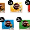 SENSEO Pads Probierbox 5 Sorten Schwarzkaffees 148 Kaffeepads