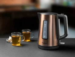Bestron Filter-Kaffeemaschine Für 8 Tassen Kaffee, Inkl. 1L Thermokanne + Toaster Mit 2 Röstkammern + Wasserkocher Mit 360° Basis, Vorteilspaket Der Copper Collection, Farbe: Kupfer -De’Longhi Verkaufsgeschäft b1851697517786f2a5cf93dc94d1702d