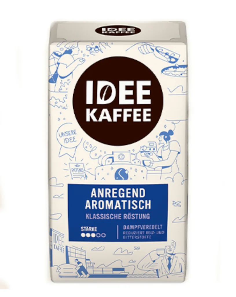 Kaffee Anregend Aromatisch Von Idee Kaffee, 500g Gemahlen 1 Kaffee Anregend Aromatisch Von Idee Kaffee, 500g Gemahlen