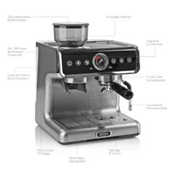 BEEM ESPRESSO-GRIND-PROFESSION Espresso-Siebträgermaschine Mit Mahlwerk + 1x ESPRESSO PERFETTO Ganze Bohne + 1x CAFÉ CREMA Ganze Bohne Espressomaschine Siebträger Maschine Barista Edelstahl Mit Mahlwerk Inkl Kaffee 18 BEEM ESPRESSO-GRIND-PROFESSION Espresso-Siebträgermaschine Mit Mahlwerk + 1x ESPRESSO PERFETTO Ganze Bohne + 1x CAFÉ CREMA Ganze Bohne Espressomaschine Siebträger Maschine Barista Edelstahl Mit Mahlwerk Inkl Kaffee -De’Longhi Verkaufsgeschäft b5efb1c5c4b73530c8676152965c507d