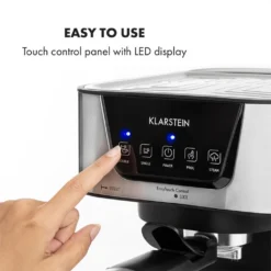 Arabica Espressomaschine 1050W 15 Bar 1,5l Touch-Bedienfeld Edelstahl -De’Longhi Verkaufsgeschäft b6b96b9bc0afd3bbe1ef2a64986df900