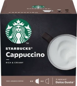 Nestlé® Starbucks By Nescafe Dolce Gusto 12 Kapseln Cappuccino Rich And Creamy Arabica Coffee 120g