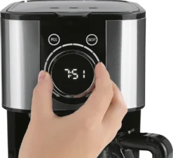 BEEM FRESH-AROMA-SWITCH Filterkaffeemaschine - Thermo Edelstahl 1 L Thermoskanne Bedienrad 24h-Timer 800 W Für 4-8 Tassen Kaffeemaschine Timer 38 BEEM FRESH-AROMA-SWITCH Filterkaffeemaschine - Thermo Edelstahl 1 L Thermoskanne Bedienrad 24h-Timer 800 W Für 4-8 Tassen Kaffeemaschine Timer -De’Longhi Verkaufsgeschäft bec5f5a7f01eceaaa4e90eae061ca041