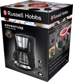 Russell Hobbs Kaffeemaschine Adventure Silbern 1100 W 1,25 L 21 Russell Hobbs Kaffeemaschine Adventure Silbern 1100 W 1,25 L -De’Longhi Verkaufsgeschäft c042f91949d39298f6e56aa0391e8663