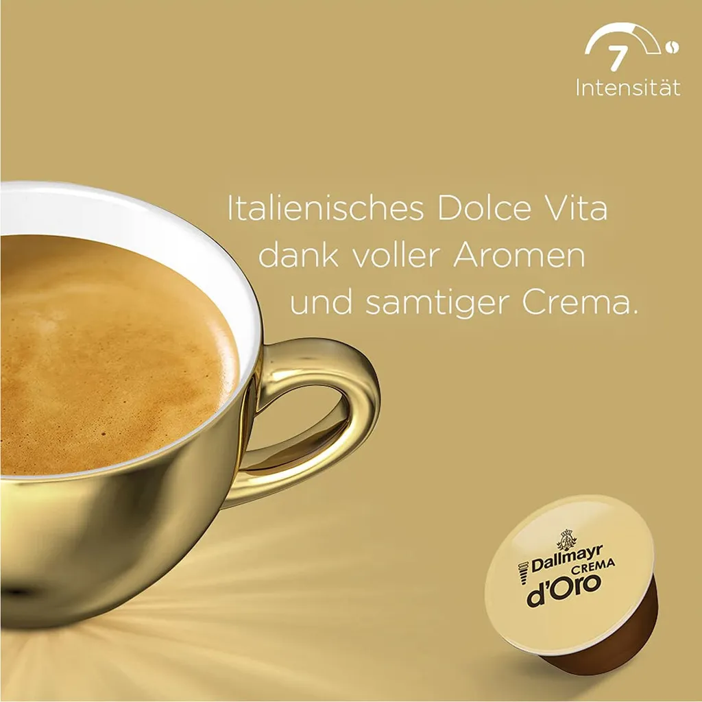 Nescafé® Nescafé Dolce Gusto Dallmayr Crema D'Oro | 16 Kaffeekapseln 11 Nescafé® Nescafé Dolce Gusto Dallmayr Crema D'Oro | 16 Kaffeekapseln – Bild 11