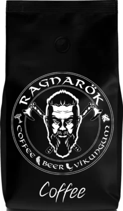 C&T Ragnarök Coffee Ganze Kaffeebohnen - Als Espresso Und Cafe Crema Trinkbar - Kräftig, Nordisch, Würzig, Aromatisch (1000g)