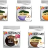 TASSIMO Kapseln Milk Range Vielfaltspaket T-Discs 40 Getränke 5 Sorten Kaffeespezialitäten