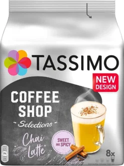 Tassimo Chai Latte | 8 T Discs -De’Longhi Verkaufsgeschäft c5194ab696bc75e2f857f6b90bdc756e