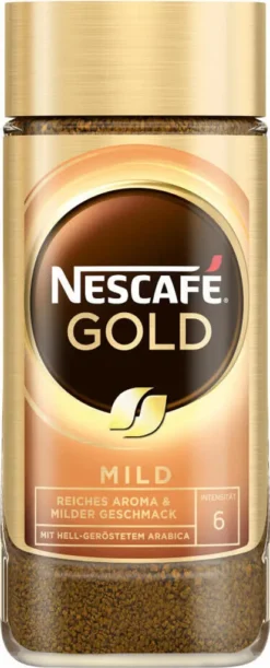 Nescafé® Nescafé Gold Mild | Löslicher Kaffee | 200g-Glas 11 Nescafé® Nescafé Gold Mild | Löslicher Kaffee | 200g-Glas -De’Longhi Verkaufsgeschäft c56341fd29981aa6a1389b5c2ac8889d