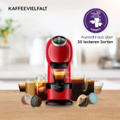 Krups KP340, 0,8 L, Kaffeekapsel, 1500 W, Rot -De’Longhi Verkaufsgeschäft c5c653f85c55d44032d4125449426bd9