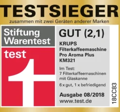 Krups Kaffeemaschine KM321 ProAroma + Emsa Isolierkanne Samba -De’Longhi Verkaufsgeschäft c61255cb281513932e18823aaea2ff91