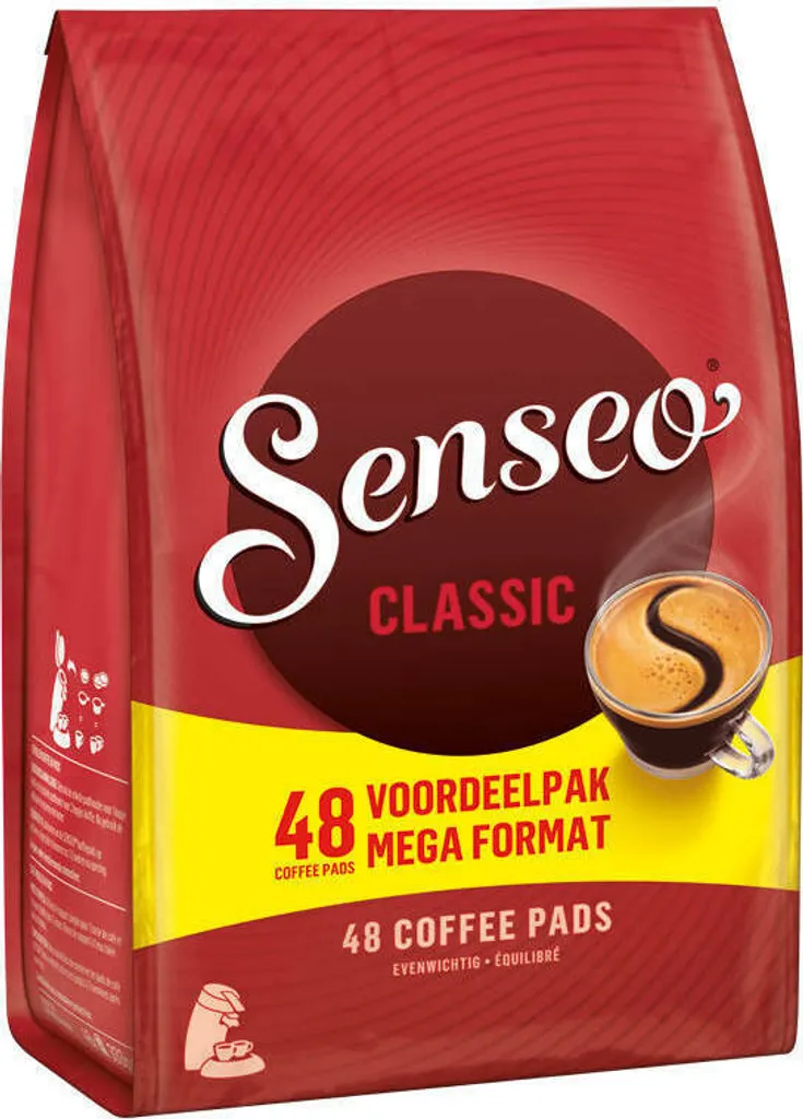 SENSEO Kaffeepads Classic Senseopads 48 Getränke Pads XXL Vorratspackung 2 SENSEO Kaffeepads Classic Senseopads 48 Getränke Pads XXL Vorratspackung – Bild 2