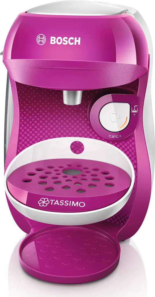 Bosch TASSIMO HAPPY Wild Purple +20 € Gutschein 1400 Watt 0,7 Liter Wassertank 1 Bosch TASSIMO HAPPY Wild Purple +20 € Gutschein 1400 Watt 0,7 Liter Wassertank