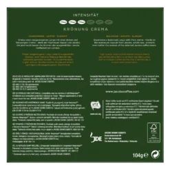 JACOBS Kapseln Krönung Crema 200 Nespresso®* Kompatible Kaffeekapseln 10x20 11 JACOBS Kapseln Krönung Crema 200 Nespresso®* Kompatible Kaffeekapseln 10x20 -De’Longhi Verkaufsgeschäft ca884fba7723156172416355100c1ca0