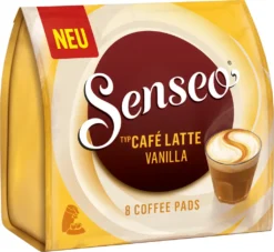 Senseo Café Latte Vanilla 10er Pack Kaffee Pads 10x 8 Pads, 80 Getränke -De’Longhi Verkaufsgeschäft cbaf4e34bba8791a2eb8bc04e3672d3a