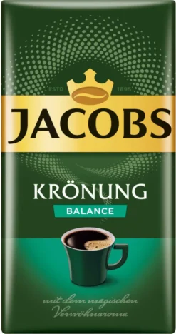 JACOBS Filterkaffee Krönung Balance 6 X 500 G Kaffee Gemahlen + 1 Becher+ 1 Dose -De’Longhi Verkaufsgeschäft cbea3c59ab251e2292f5ead25a64a448