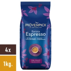 Mövenpick - Espresso Bohnen - 4x 1kg -De’Longhi Verkaufsgeschäft cde3fc26fe60beaa0866efa6f453afc5