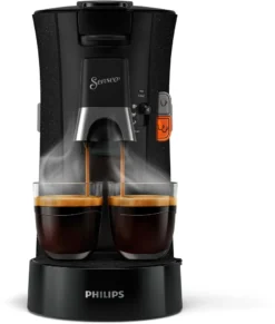 Philips Senseo® Select Kaffee Pad Maschine, 3 Kaffeespezialitäten, Kaffeestärkewahl Plus, Crema Plus, Schwarz (CSA240/20) -De’Longhi Verkaufsgeschäft d586a9a8c5d1ac13e8e4bc40fc9fa5aa