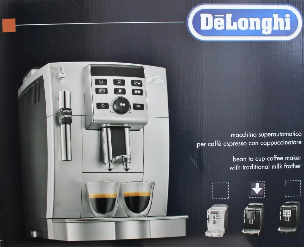 De'Longhi DeLonghi ECAM 25.120.B Kaffeevollautomat Schwarz 2 De'Longhi DeLonghi ECAM 25.120.B Kaffeevollautomat Schwarz – Bild 2