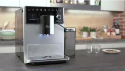 Melitta Caffeo CI Touch F63/0-101, Farbe:Silber -De’Longhi Verkaufsgeschäft d7388dbb370d486e7d3ff4c804dde0c7